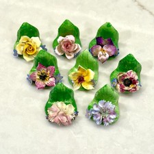 VINTAGE set of 8 Coalport Bone