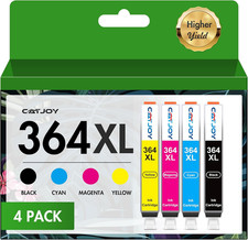 364XL Ink Cartridges Replacement for HP 364 XL for Deskjet 3520 3521 3070A Photo