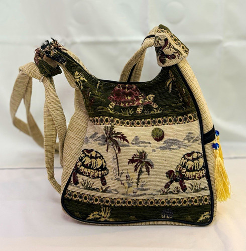 Woven tapestry turtle - tapestry,