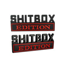 2pc SHITBOX EDITION Chrome