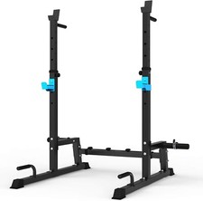 Durable Squat Rack | Height Adjustable Barbell Rack | Home Gym Bench Press Dip
