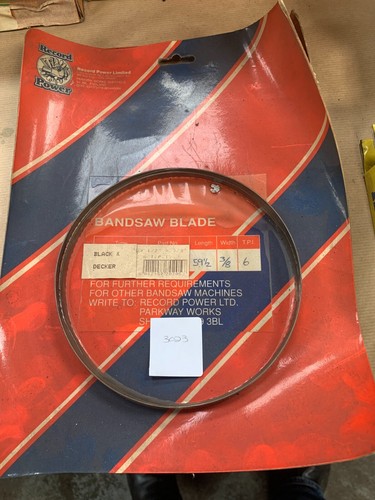 3023 record bandsaw - blade, 59