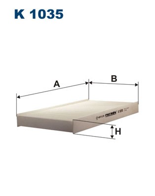 Fits filtron 1035 cabin - fits,