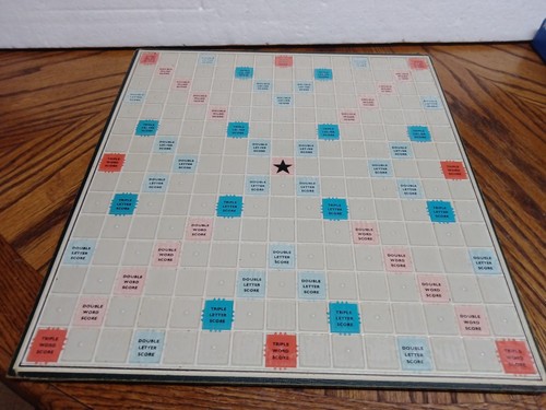 Vintage scrabble deluxe - scrabble,