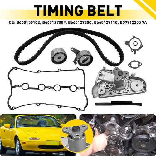 Timing belt kit gasket - belt, for