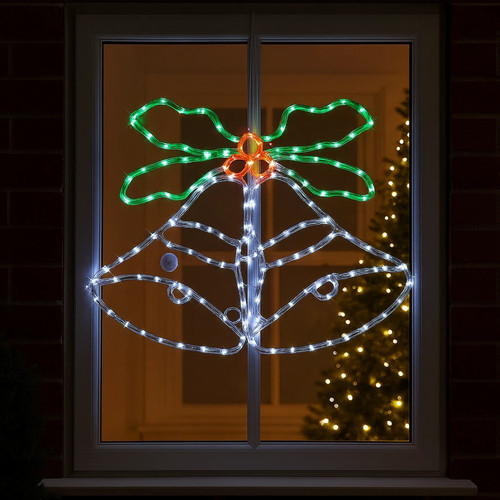 Christmas bells led rope - christmas,