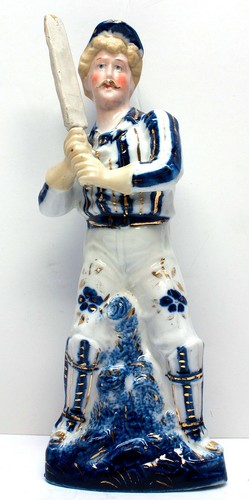Vintage china cricket figure - cricket,