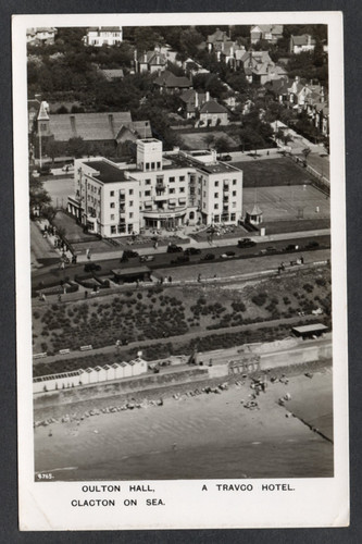 Postcard clacton sea - postcard, on