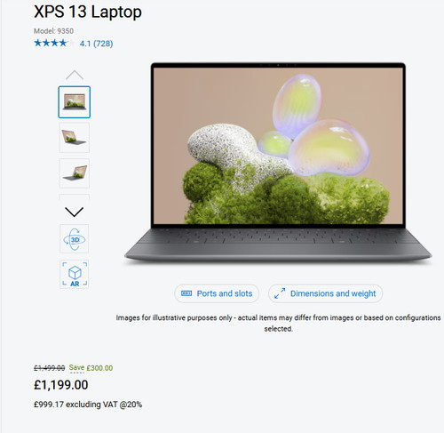 Dell xps 9350 new - dell, 13
