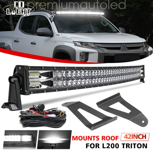 Combo kit curved led bar - 42",