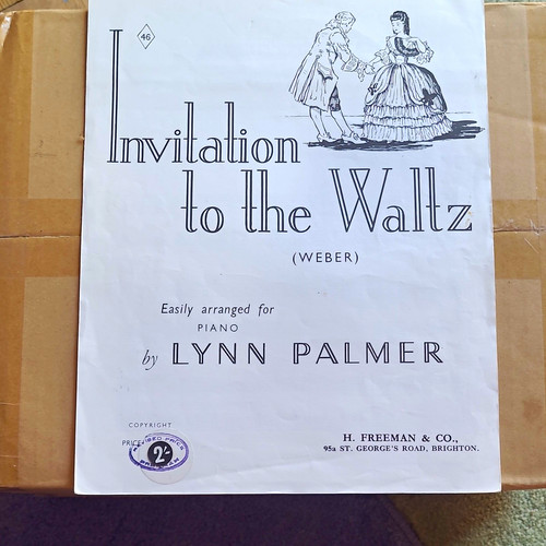 Invitation the waltz weber - invitation,