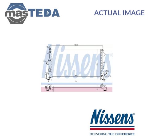 630789 engine cooling radiator - engine,