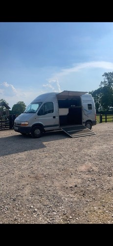 Renault master horsebox - renault, 3.5t