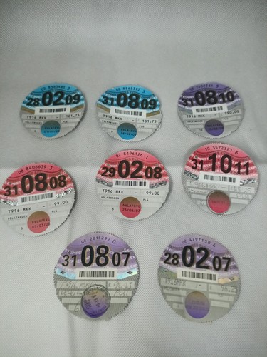 Job lot tax discs same - lot,