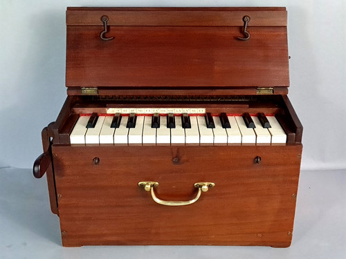 Antique harmonium wooden case - harmonium,