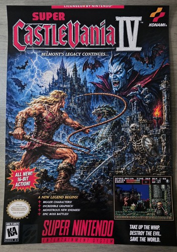 Super castlevania snes - super, iv