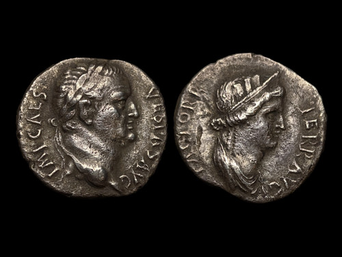 Vespasian denarius ephesus - ar,