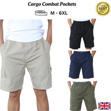 Mens Knee Length Cotton Shorts