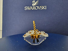 SWAROVSKI MEMORIES 'FLOWER BASKET' GOLD UNBOXED 
