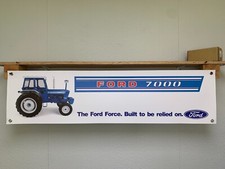 Ford 7000 Tractor Banner