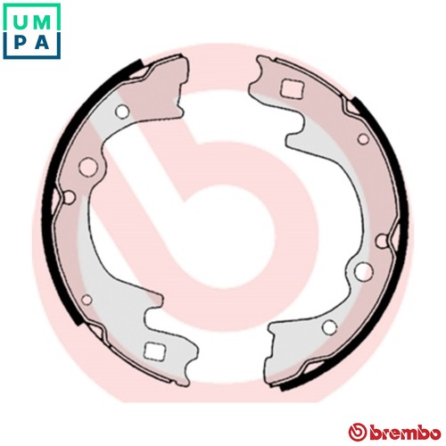 Brake shoe set 515 for - s,