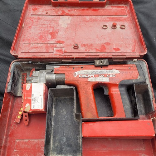 Used hilti dx450 - used, cordless