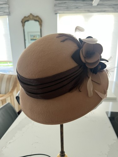 Ladies chic wool 100 cloche - ladies,