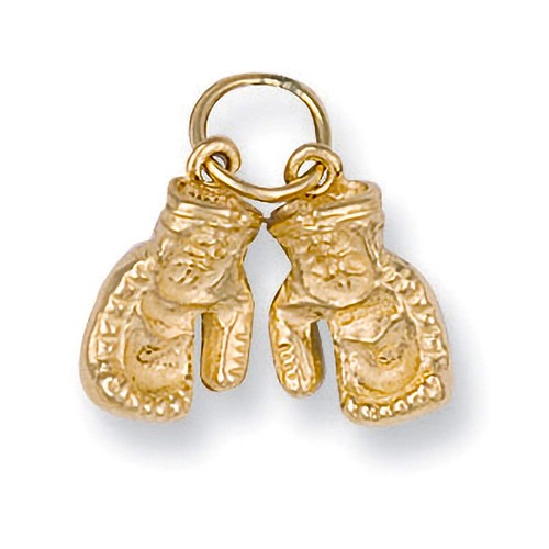 Yellow gold boxing - gold, glove