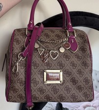 Rare Brown pink y2k Guess hand