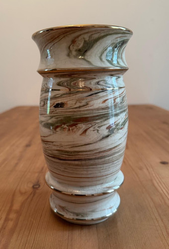 Vintage greek panapale vase - vintage,