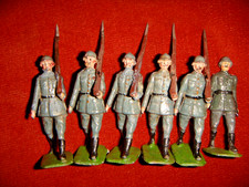 6 Vintage Lead Britains German