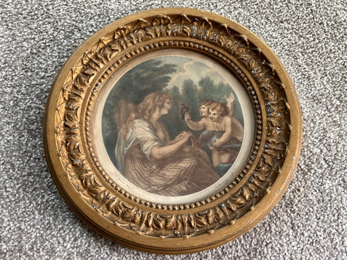 Victorian mother and children - and,