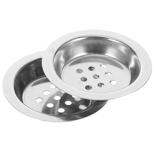 2pcs silver stainless - 2pcs,