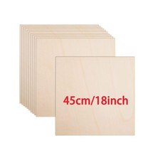 4 Pack Basswood Sheets for
