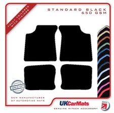 Fits Morris Minor 1950-1953 Hitech Black Tailored Carpet Car Mats