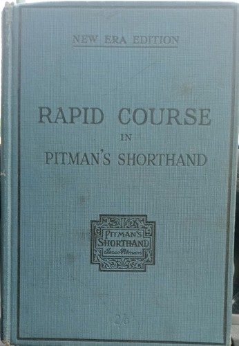 Pitmans shorthand new era - pitmans,