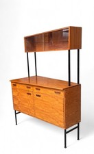 SWEDISH TEAK BOOKCASE ROOM DIVIDER DRINKS BAR MID CENTURY RETRO C1970s