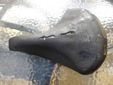 vintage  really rare  Brooks B73 REAL LEATHER Bike Saddle
