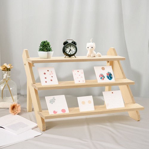 Tier wooden ladder storage - tier,