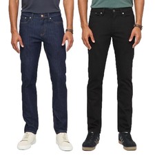 Mens Jeans Slim Fit Straight