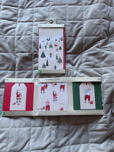 Christmas cards money - m&s,