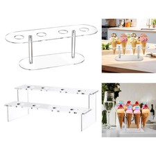 Ice Cream Cone Holder Clear