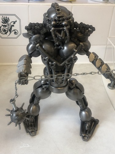 Predator metal sculpture - predator,