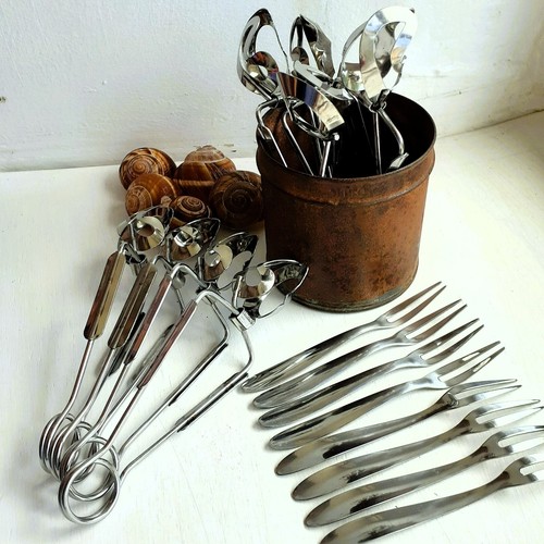 Piece escargot cutlery set - 16,