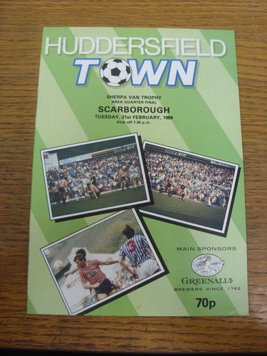 1989 huddersfield town - town, v