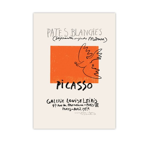 Pablo picasso dove poster - pablo,