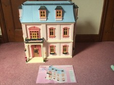 Playmobil Deluxe Dollhouse Mansion 5303 HOUSE ONLY - COMPLETE - VGC - DOOR BELL!