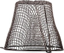 Boiler Flue Terminal Guard Outlet 9" x 11.5'' Round K6 Plastic Coat Basket Cover