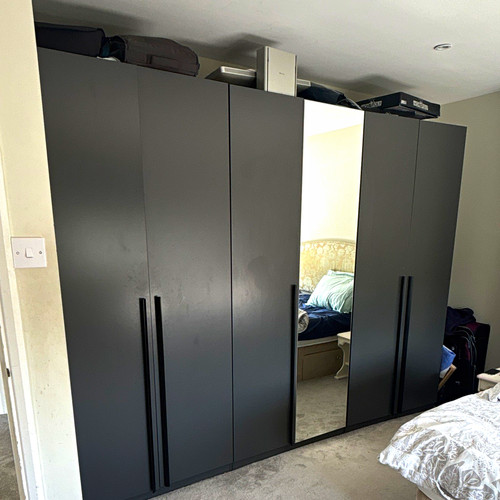 Grey door freestanding - grey,