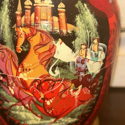 Signed folklore - 9.5”,